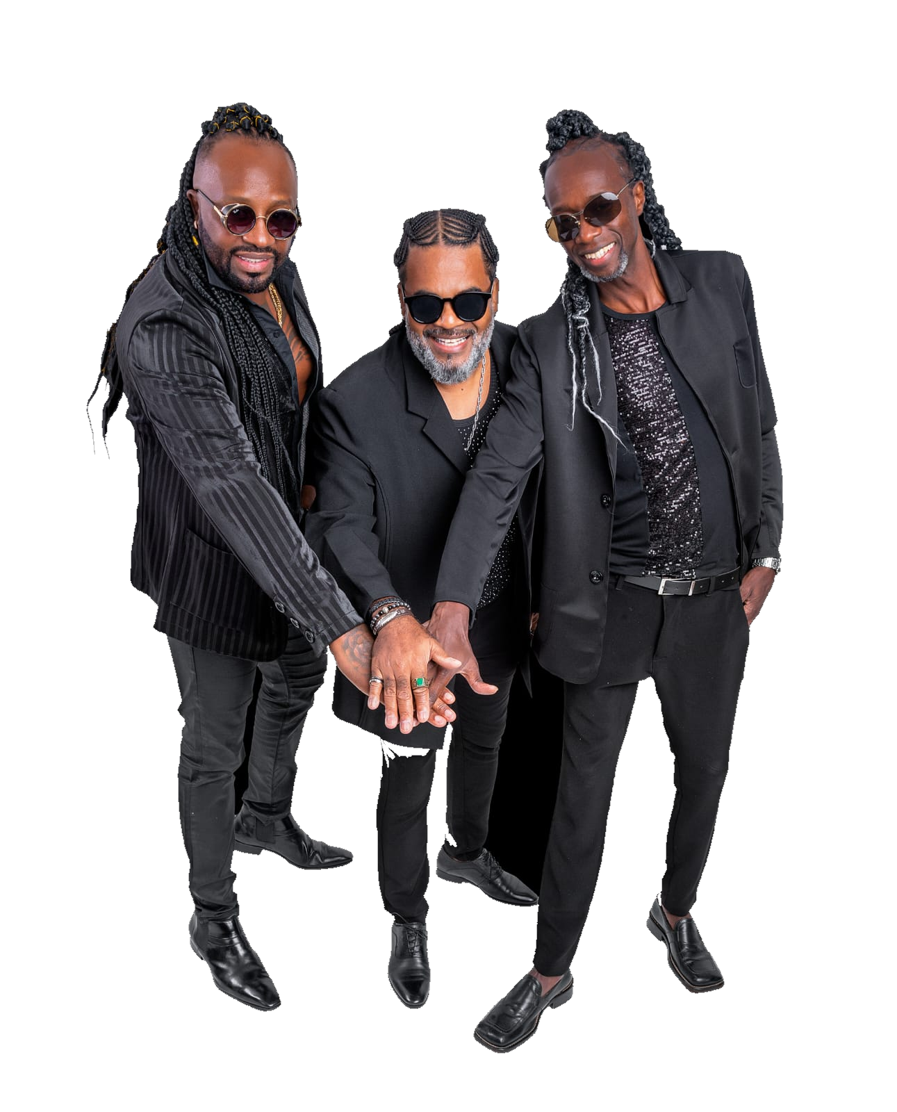 Integrantes do Negritude Junior em foto promocional